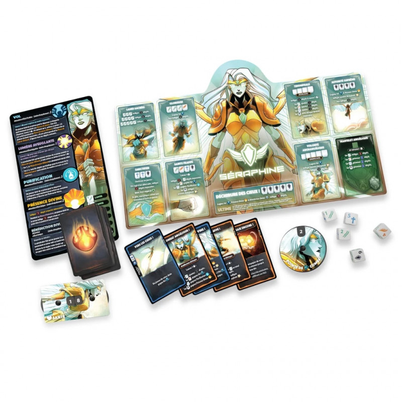 Dice Throne S2 : Séraphine vs Reine Vampire