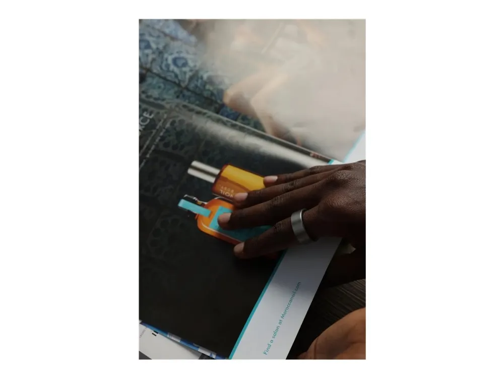 Ultrahuman Ring Air - 12 - smart ring - Bluetooth - råt titanium