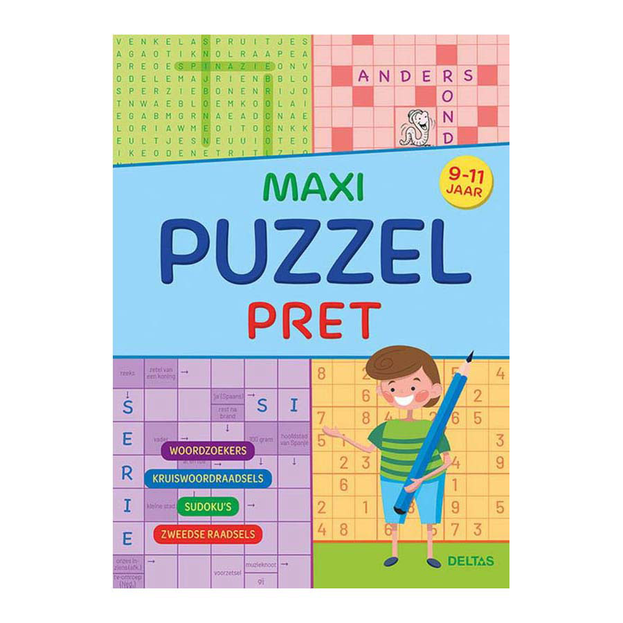 Maxi puzzelpret 9-11 jaar