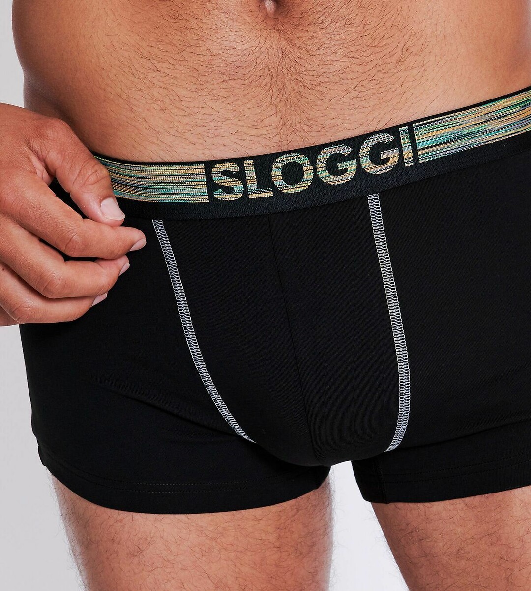 SLOGGI<br>Conjunto de 2 cuecas boxer Go ABC Natural