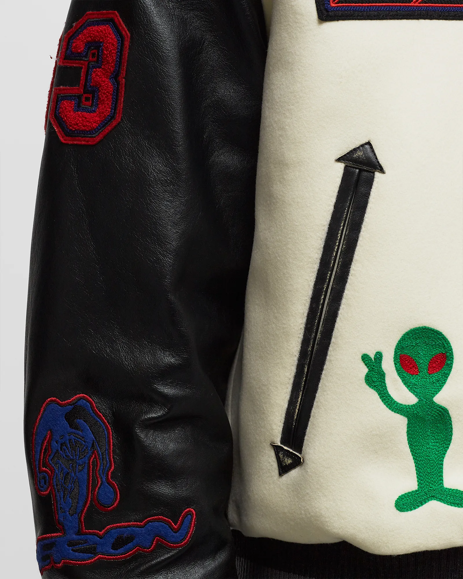 Heron Preston HP PATCHES VARSITY