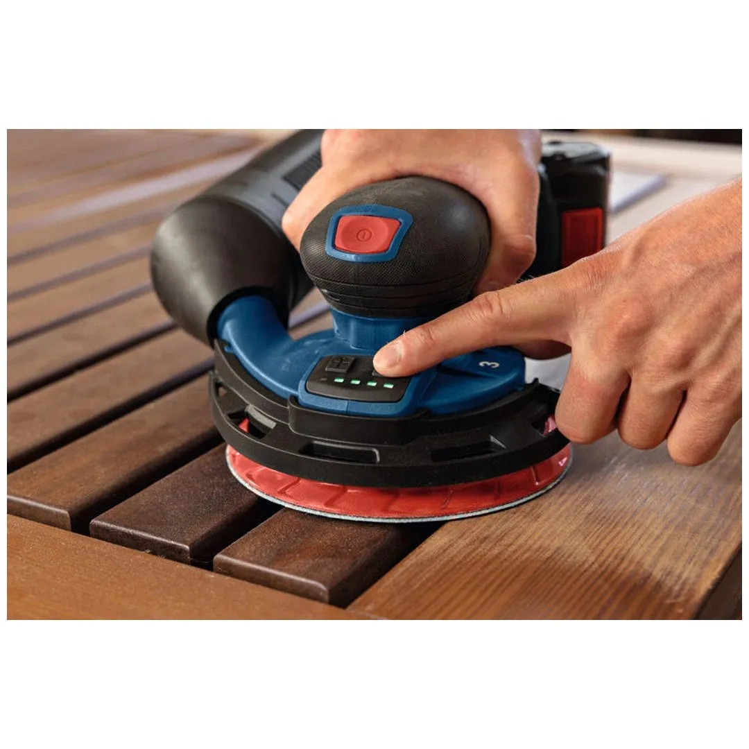 Bosch GEX 18V-150-3 Professional 18 V (uden batteri og oplader)   L-BOXX 162 - SOLO
