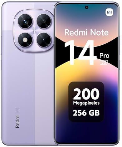 Xiaomi - Redmi Note 14 Pro - 5G Smartphone - Lavendelpaars - 6,67 inch - 8 GB RAM - 256 GB