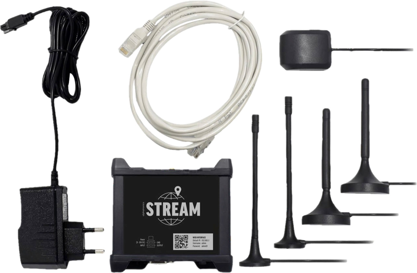 Alphatronics STREAM WiFi-Router   4 Antennen