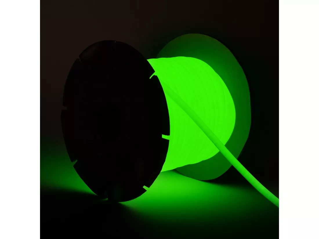 Bobine Gaine Néon LED Dimmable 220V Circulaire SFLEX17 50 Mètres IP65 Coupe 100 cm Vert