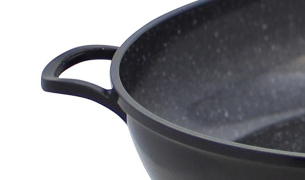 Elo Schmorpfanne »mit Glasdeckel 28cm« Aluminiumguss 1 Stk. tlg. Induktion, Ø 28 cm