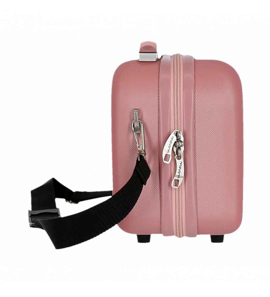 Nécessaire Movom Riga ABS, rosa - 29x21x15cm -