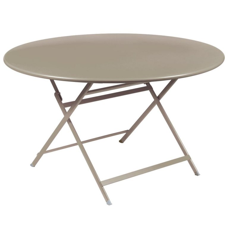 Fermob Caractère tuintafel 128 cm nutmeg