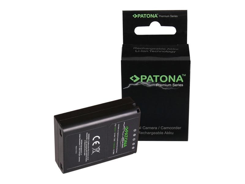 Patona Digitalkamera-Akku PS-BLN-1 Premium Akku f. Olympus OM-D OMD E-M5 Stylus XZ-2 Pen E-P5 E-M1 PS-BLN1