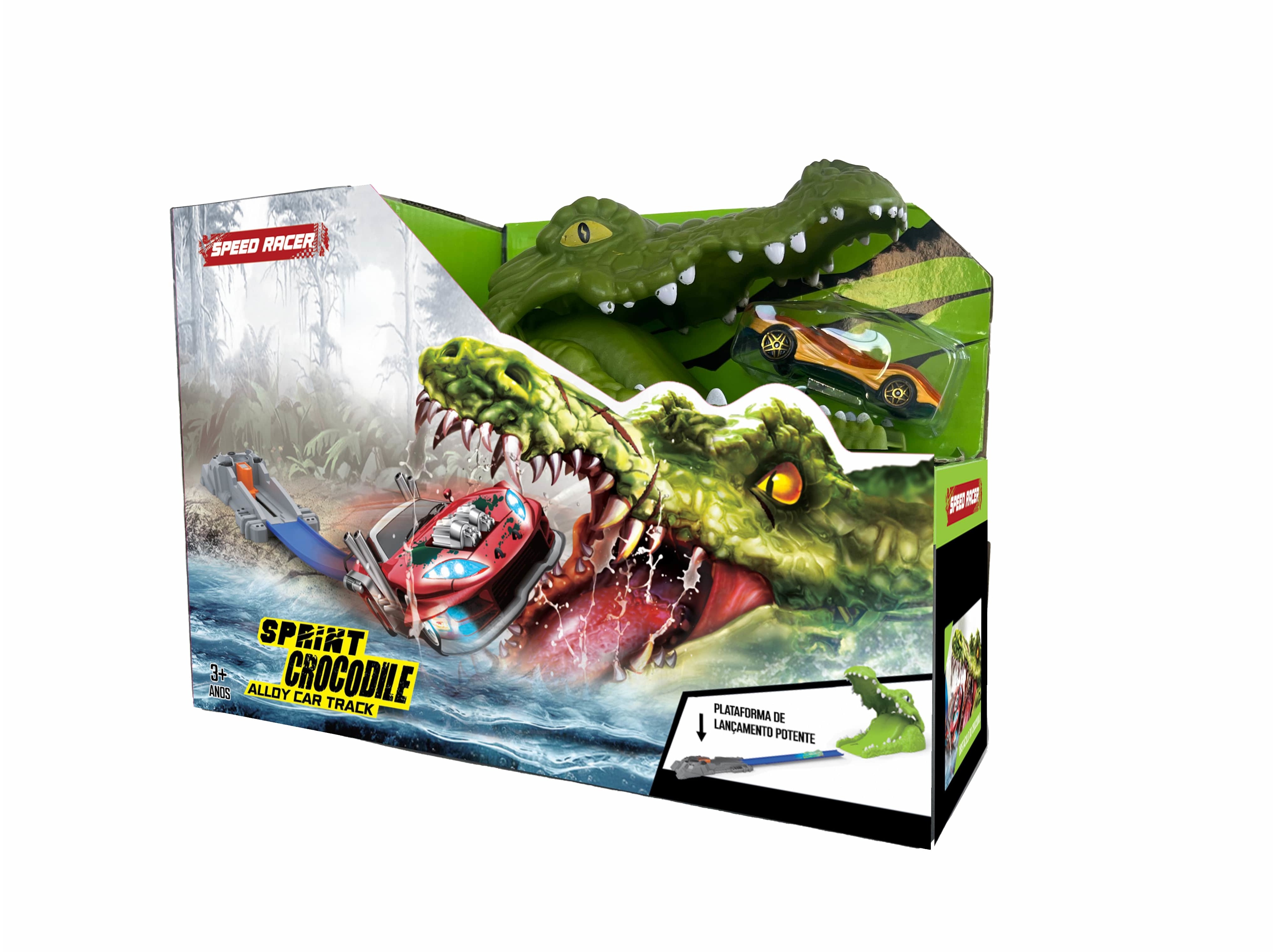 PISTA CROC ATTACK SPEEDRACER VERDE
