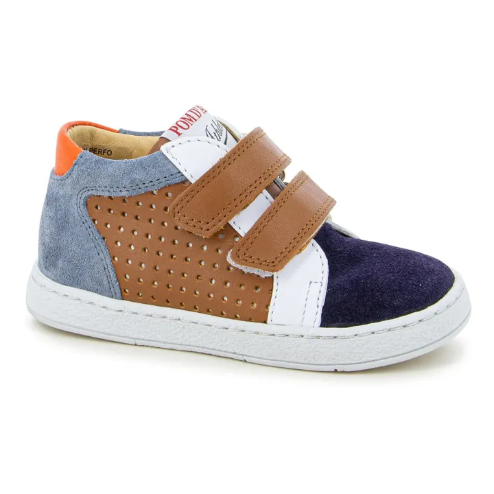 Pom d'Api Baskets Scratchs Mousse Easy Perfo | Camel