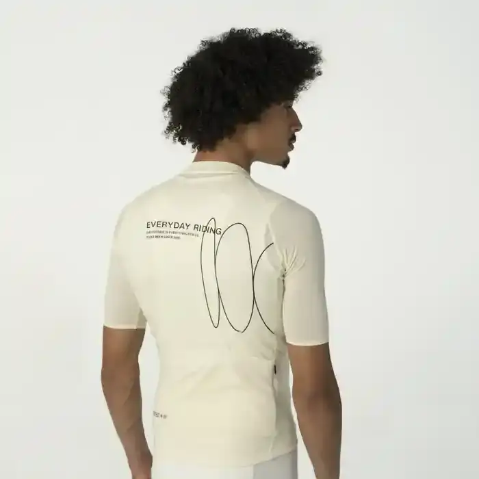 AGU Merino Fietsshirt Korte Mouwen SIX6 Wit Heren