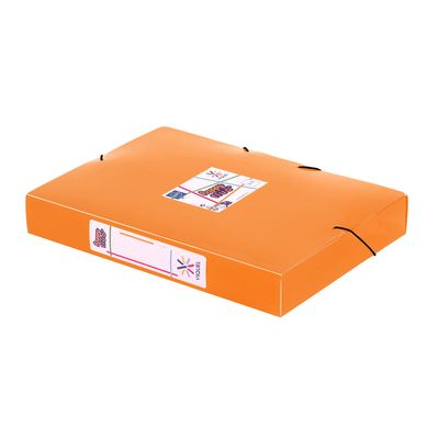 Viquel Happy Fluo - Boîte de classement plastique - dos 45 mm - disponible dans différentes couleurs