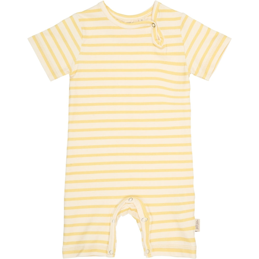 Køb Petit Piao Dusky Citron Striped Ppsun S_S Jumpsuit