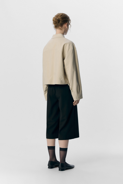 Object beige dames jas