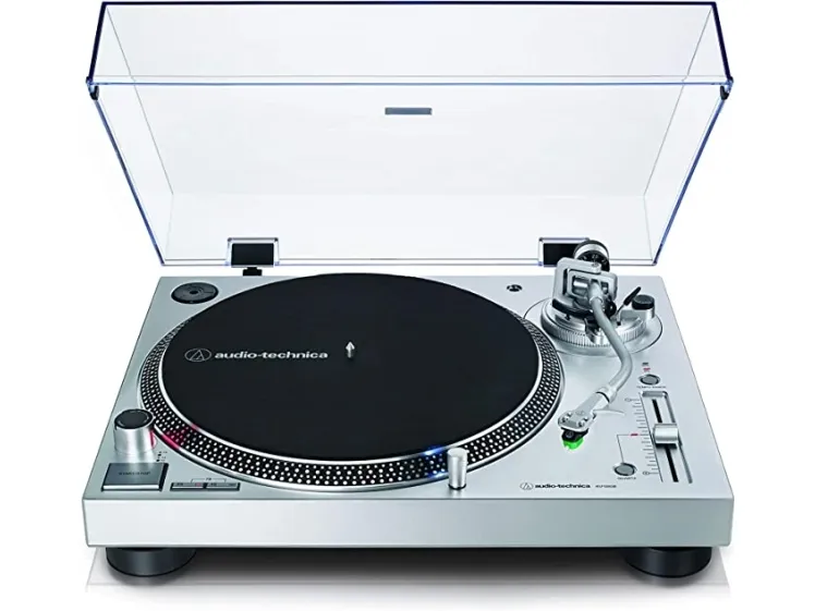 Audio-Technica AT-LP120XUSB - Pladespiller - sølv