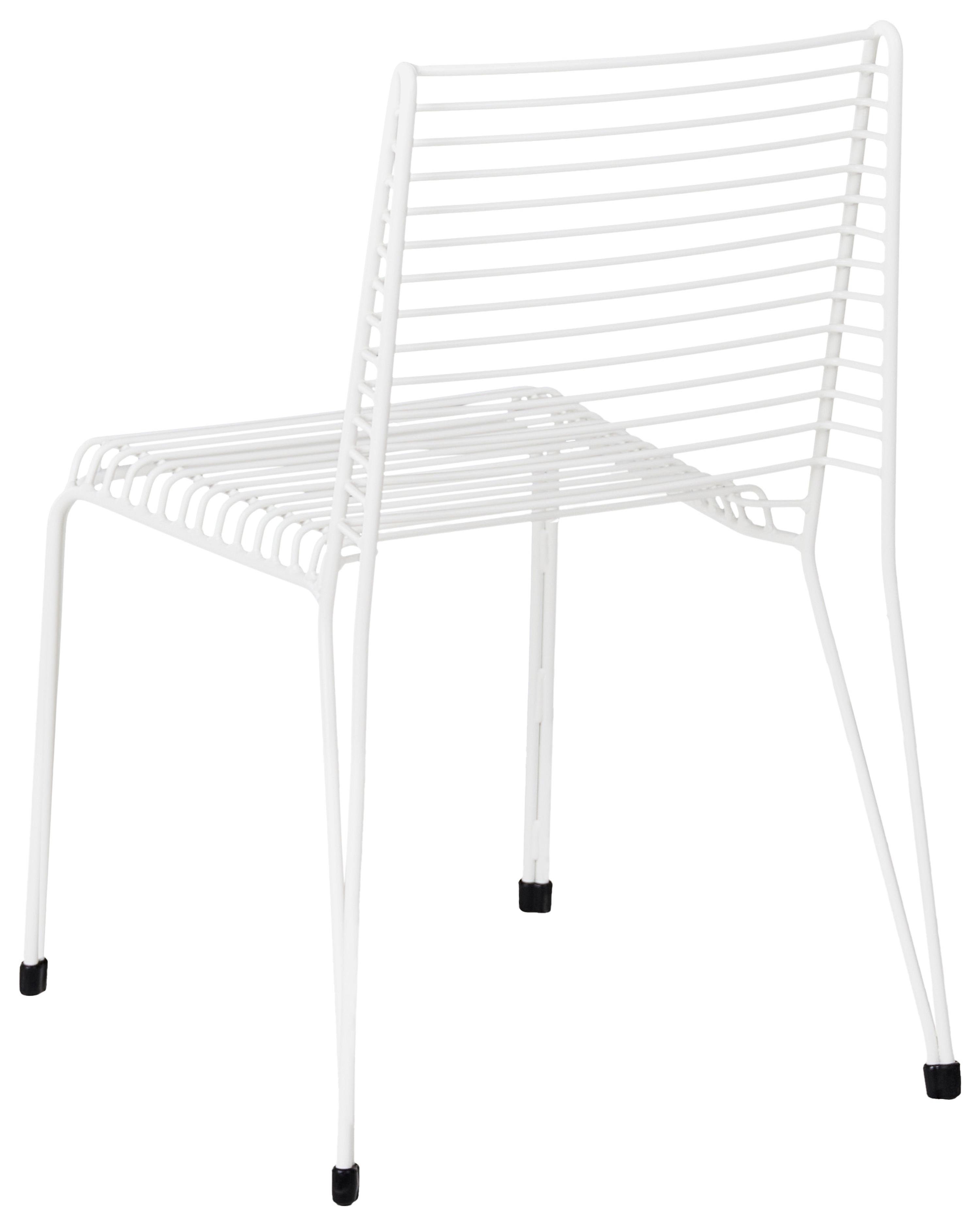 Set van 2 tuinstoelen CHIEVE Metaal Wit