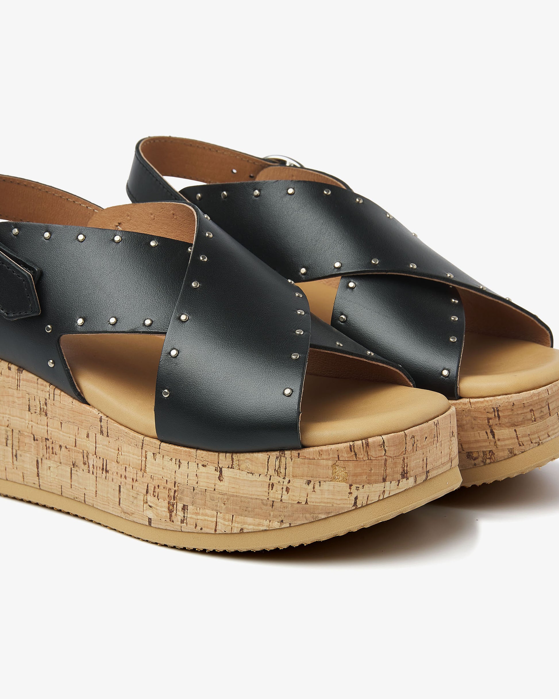 VIA VAI zwarte sandalen Sissel Elaine