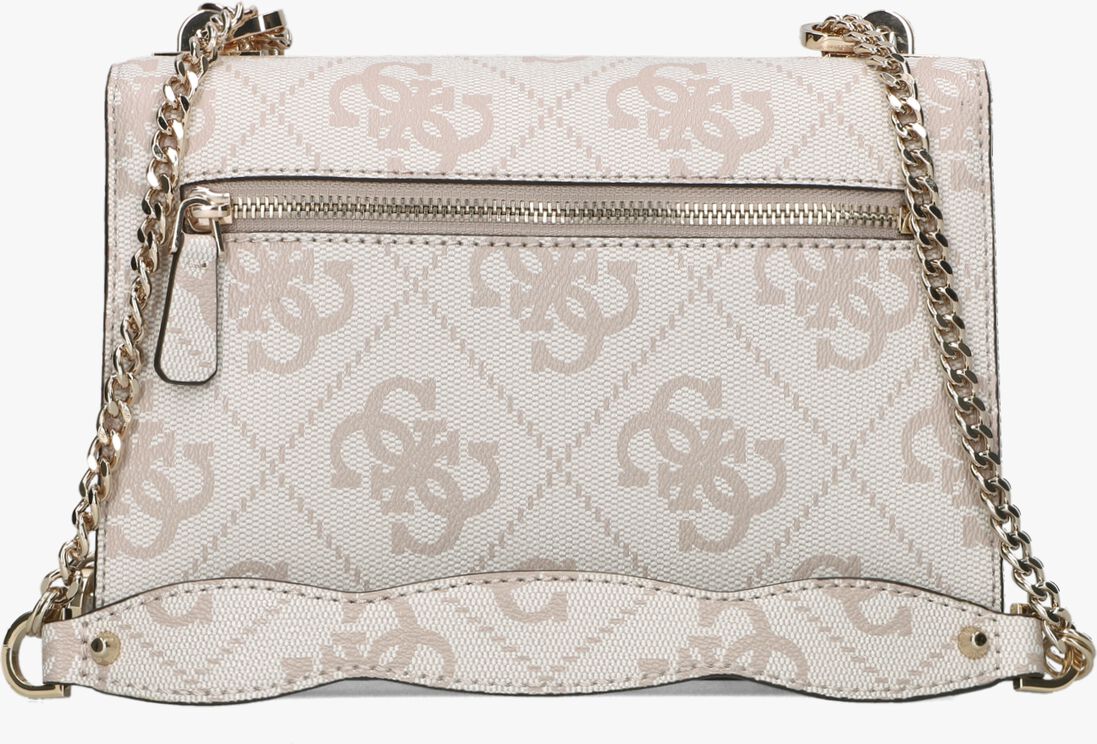 GUESS witte guess schoudertas eliette logo convertible xbody flap