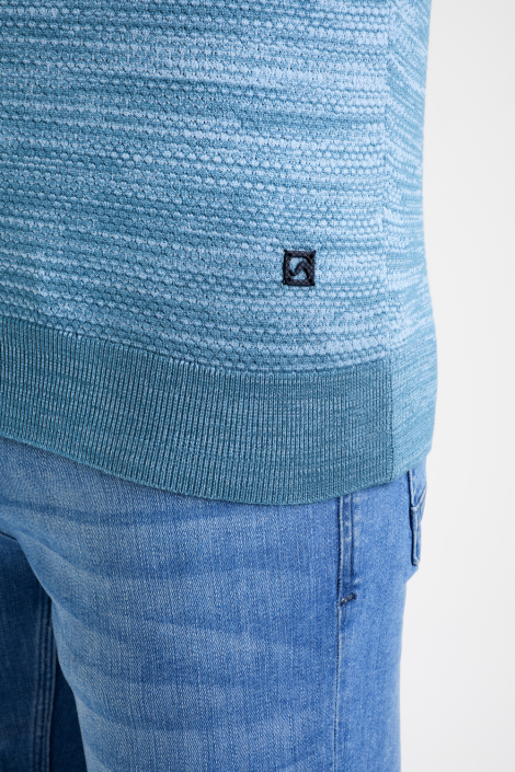 Gabbiano blauwe heren t-shirt