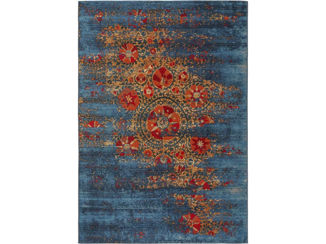 Tapis d'extérieur & intérieur Artis Multicouleur/Bleu 120x180 cm