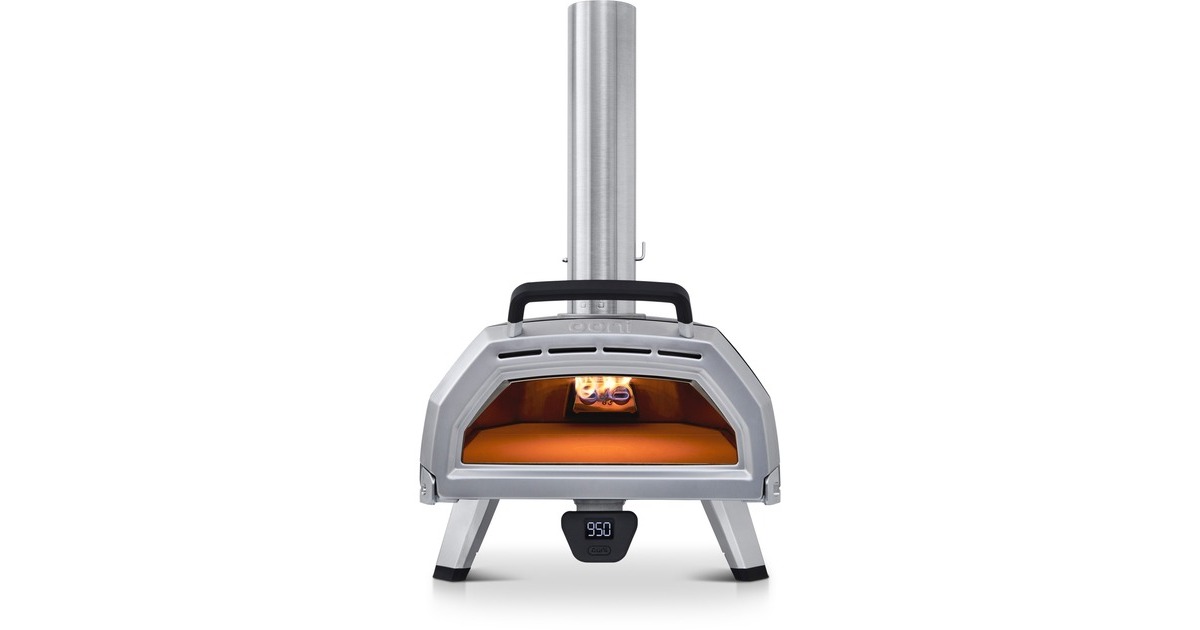 OoniKaru 16 pizzaoven  (Roestvrij staal/zwart)