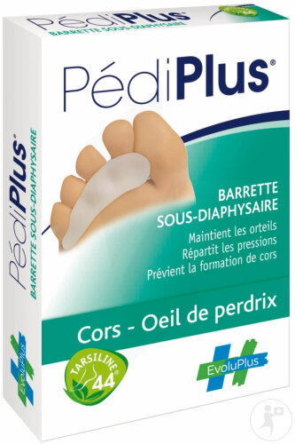 Pediplus Barrette Sous Diaphysaire S 2 Pièces