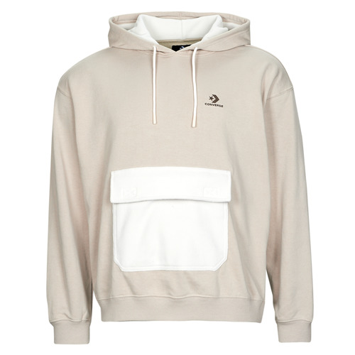 Converse - UTILITY POCKET PULLOVER HOODIE - PAPYRUS