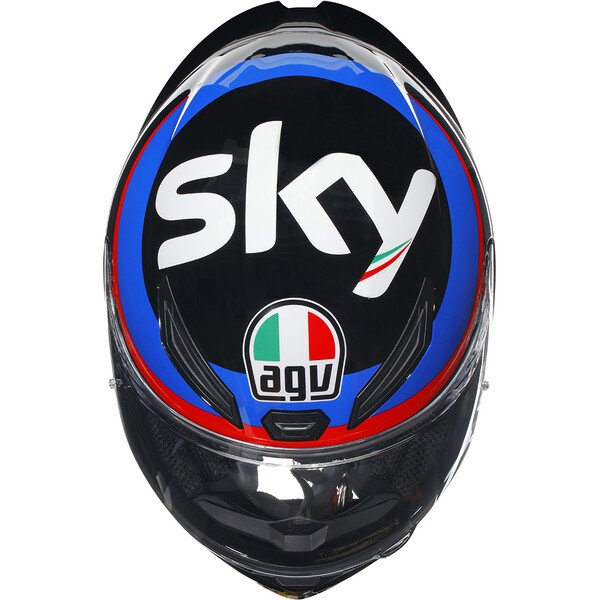 AGV - Casque K1 S VR46 Sky Racing Team Noir / Bleu / Blanc