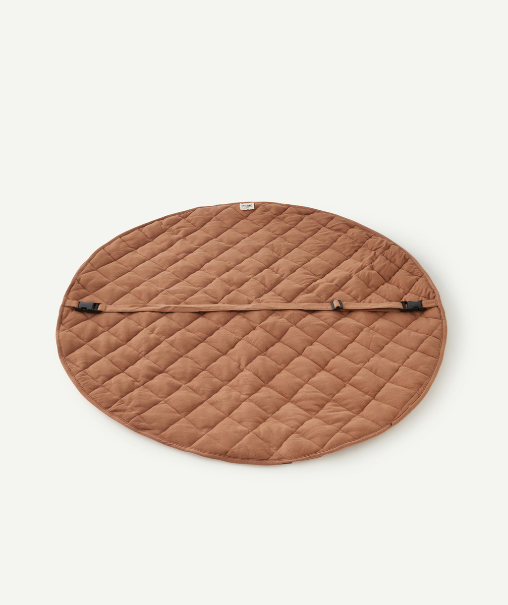 PLAY&GOTAPIS D'ÉVEIL MARRON EN COTON BIO BÉBÉ