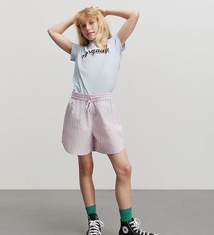 Mads Nørgaard T-Shirt - Tuvina - Kaschmir Blue
