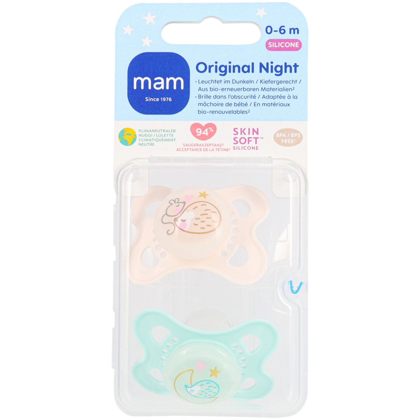 Mam Original Night Unisex 0-6 Monate