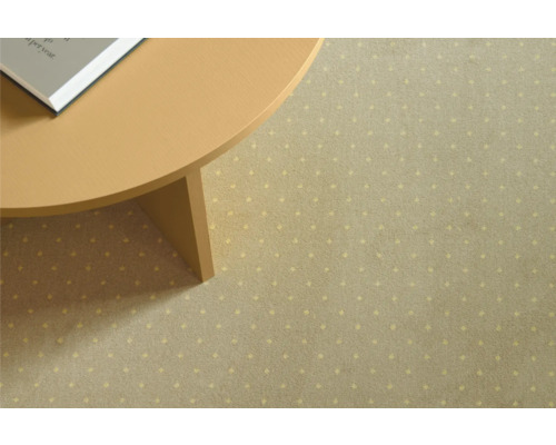 Velours tapijt Aktua zand 400 cm breed (per meter verkocht)