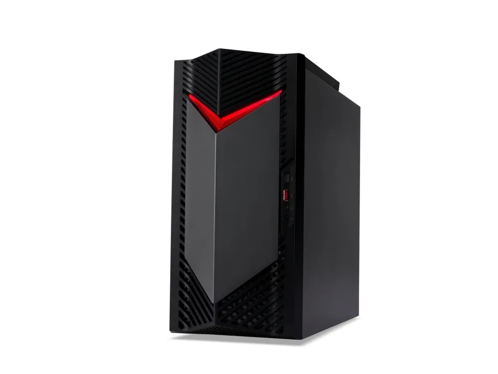 Acer Nitro 50 N50-656 - Tower gaming - Core i5 i5-14400F / op til 4.7 GHz - RAM 16 GB - SSD 512 GB - NVMe - GeForce RTX 4060 - IEEE 802.11ax (Wi-Fi 6E), Bluetooth, Gigabit Ethernet - Win 11 Home - skærm: ingen
