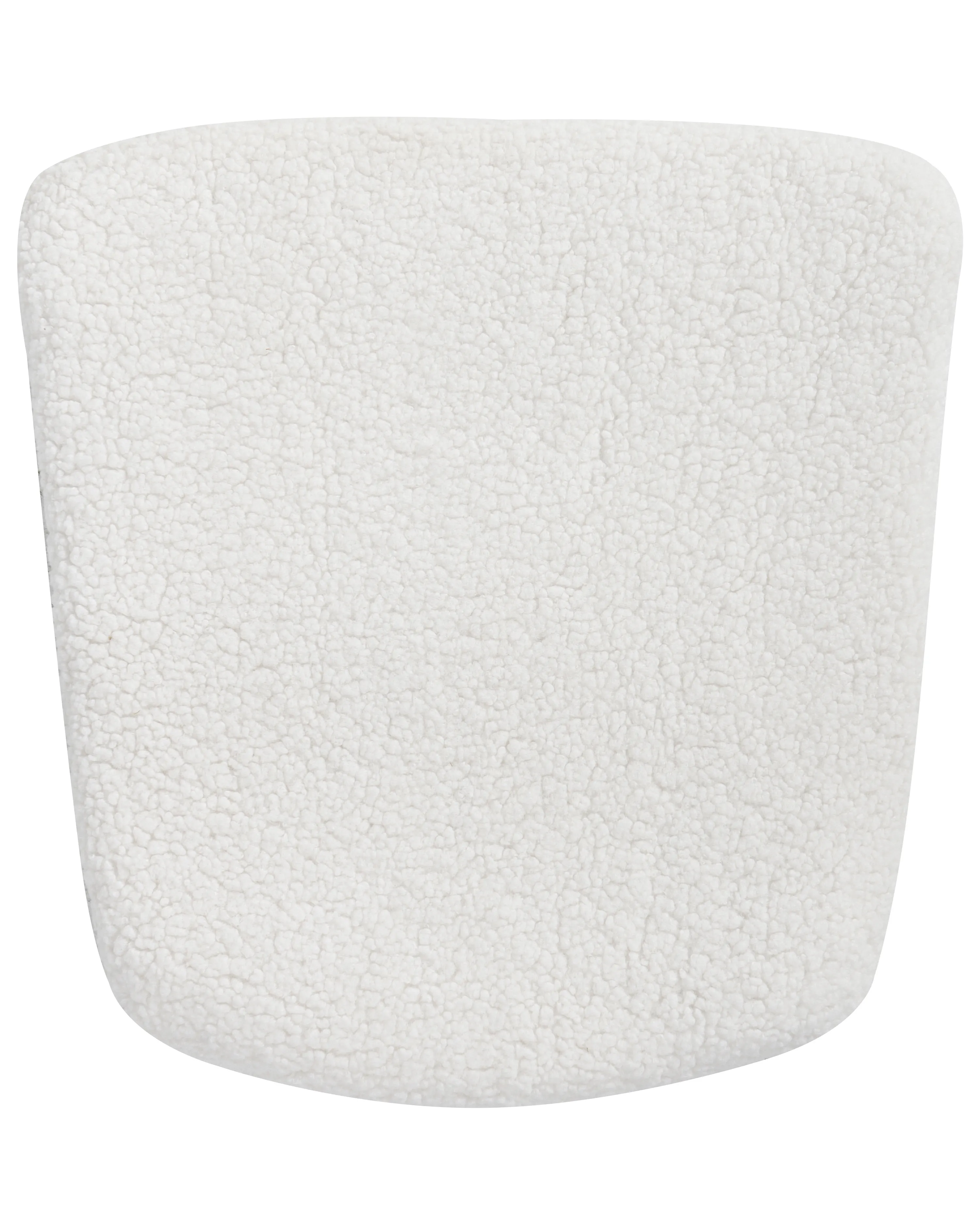 Schommelstoel SANDVE Bouclé Wit