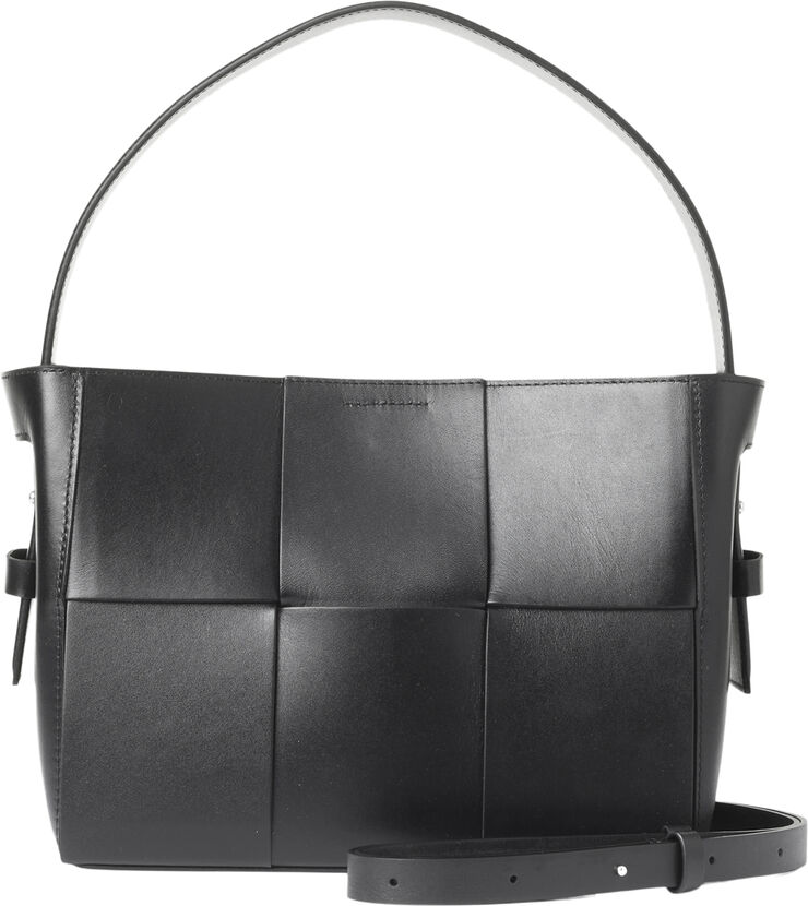 Second Female Leabra Leather Bag Black
