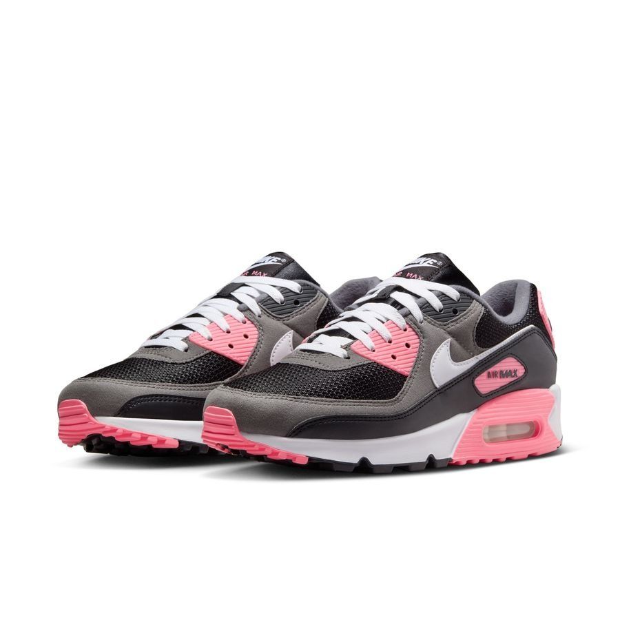 Nike Chaussures Air Max 90 - Noir/Blanc/Gris/Rose