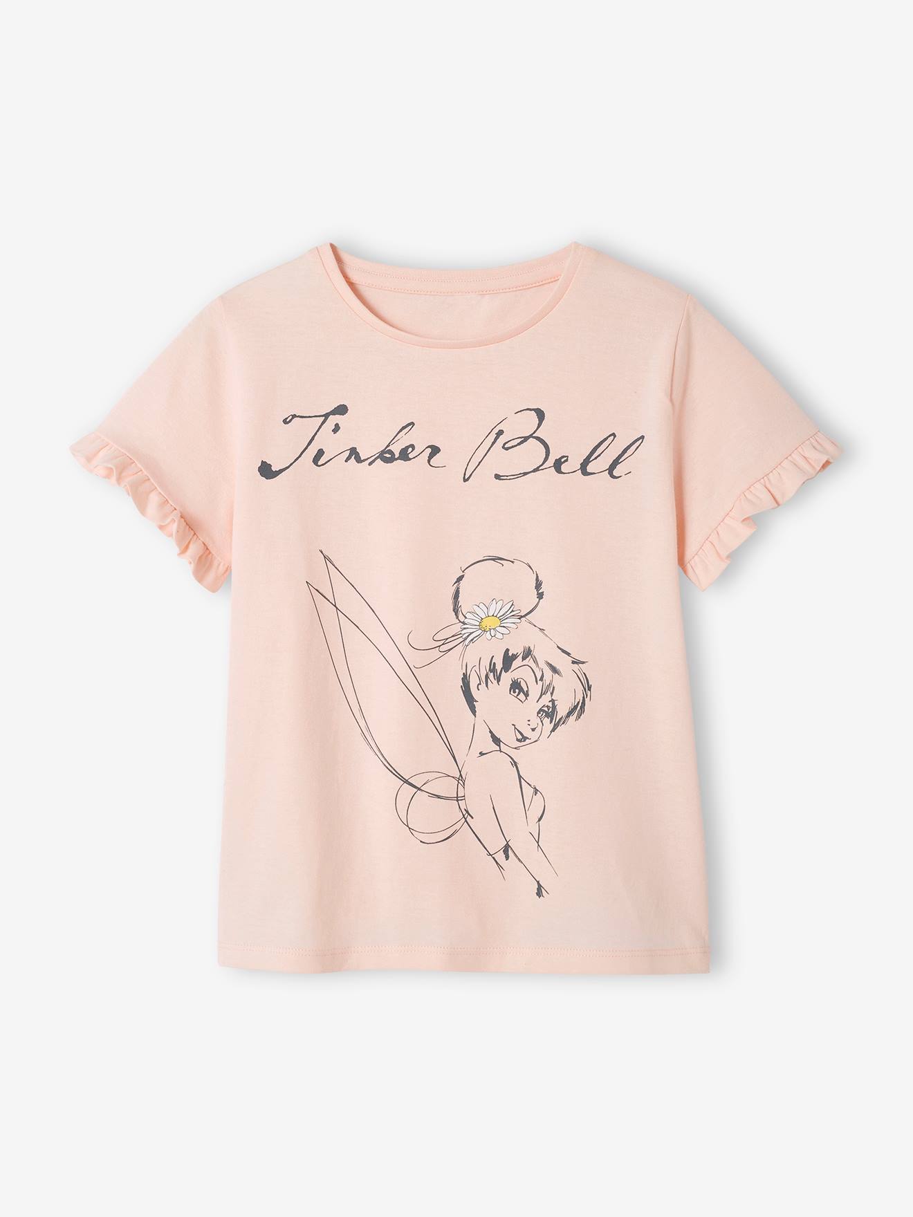 Camiseta de manga curta com babados DS® Tinker Bell 6629