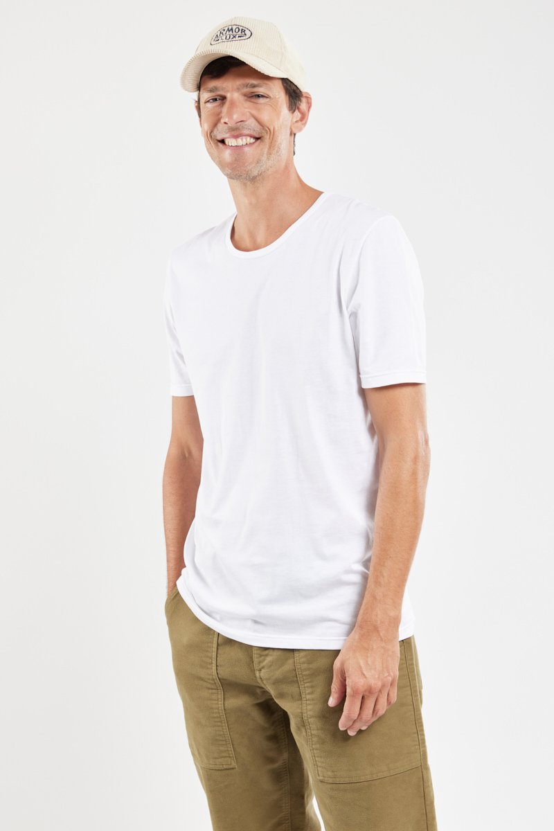 T-shirt col rond - coton léger issu de l’agriculture biologique