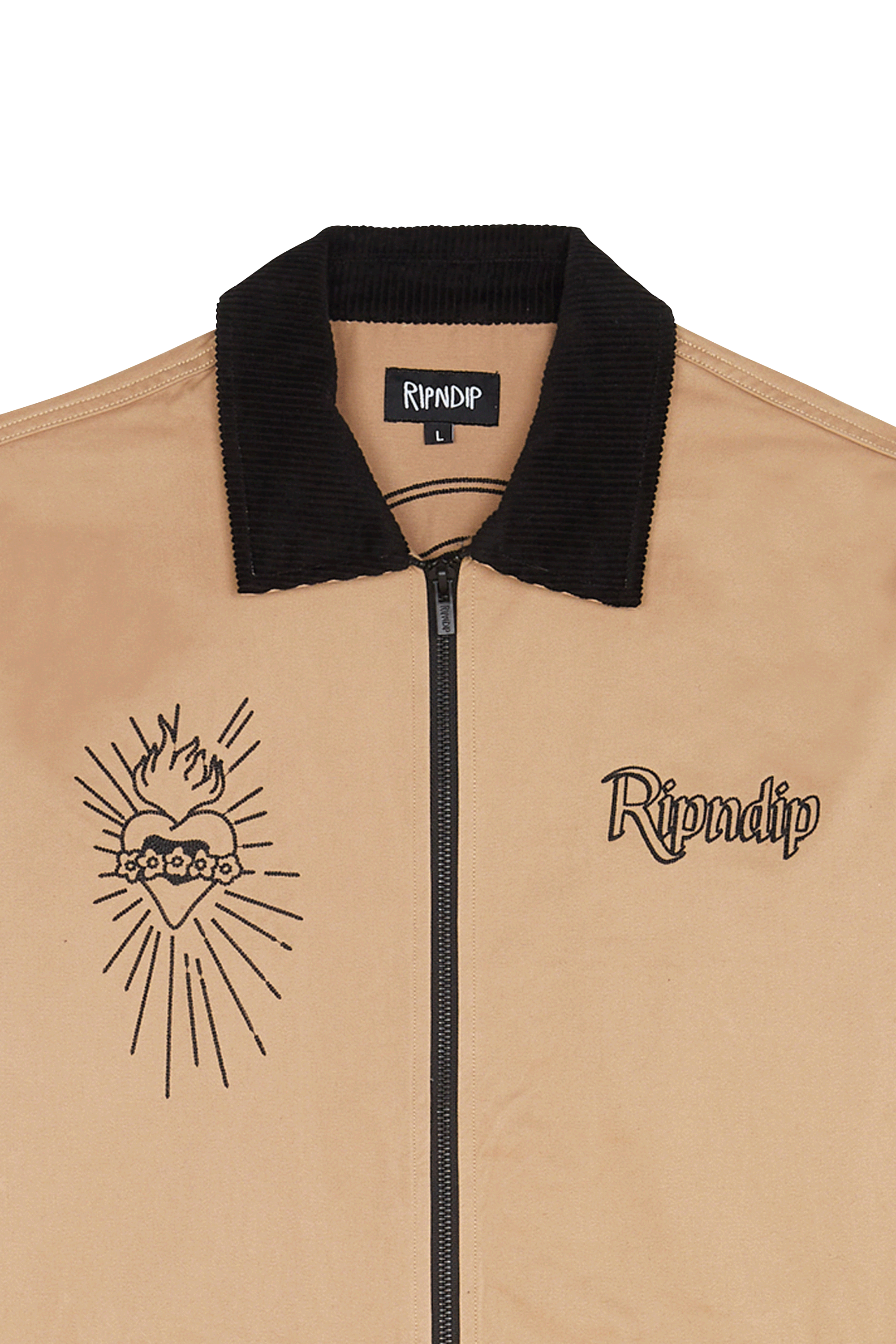 RIPNDIP Veste MOTHER MARY WO Marron