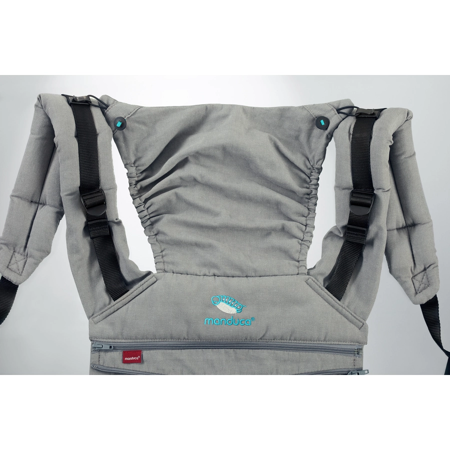 manduca Babytrage XT Cotton Denimblack-Toffee