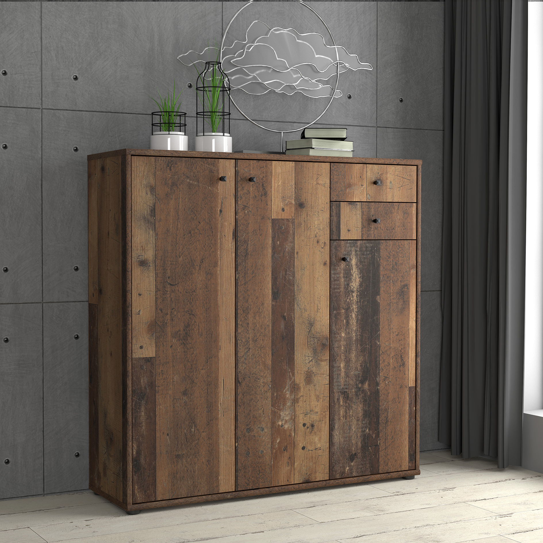 Kommode - Old Wood Vintage - 108,8 cm