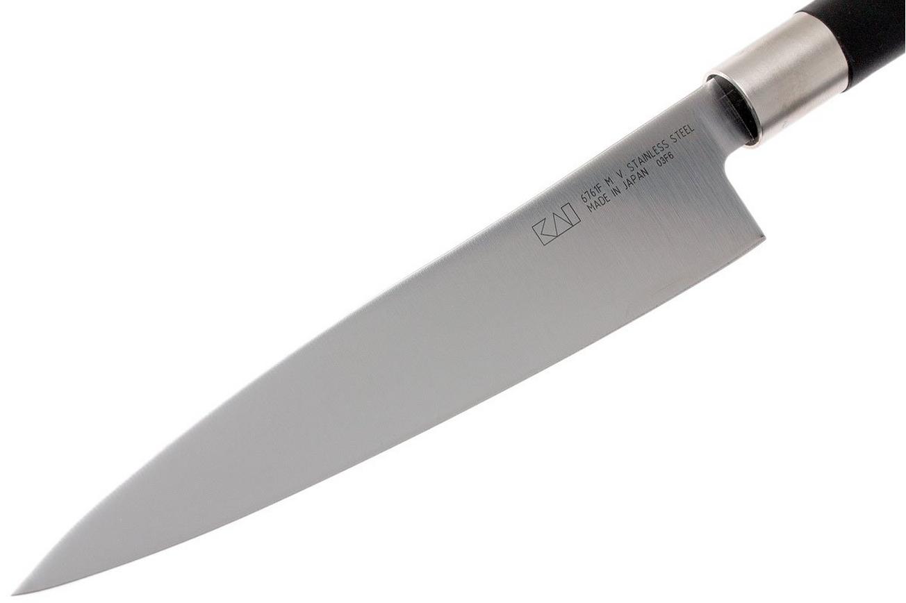Kai Wasabi Black flexibel fileermes 18 cm, 6761F