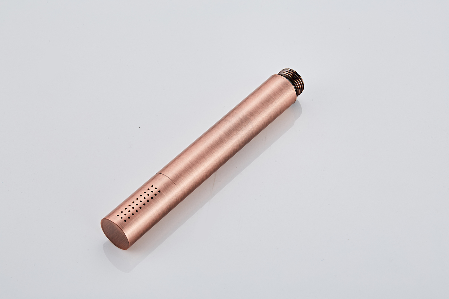 Saniclear Copper complete opbouw 20cm regendouche met thermostaatkraan geborsteld koper