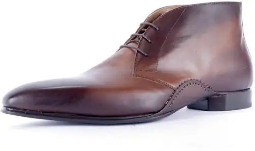 02038 03 GIORGIO COGNAC - maat 46 veterboot cognac - maat 46 Calandschoen