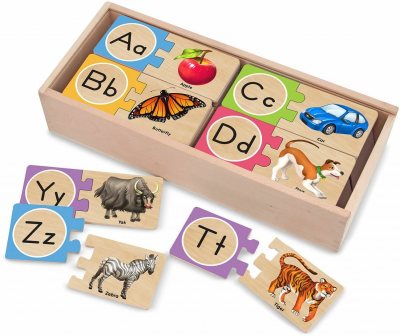 English Alphabet Wooden Puzzle