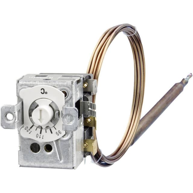 Jumo 602031/21 Indbygningstermostat 70 til 130 °C (L x