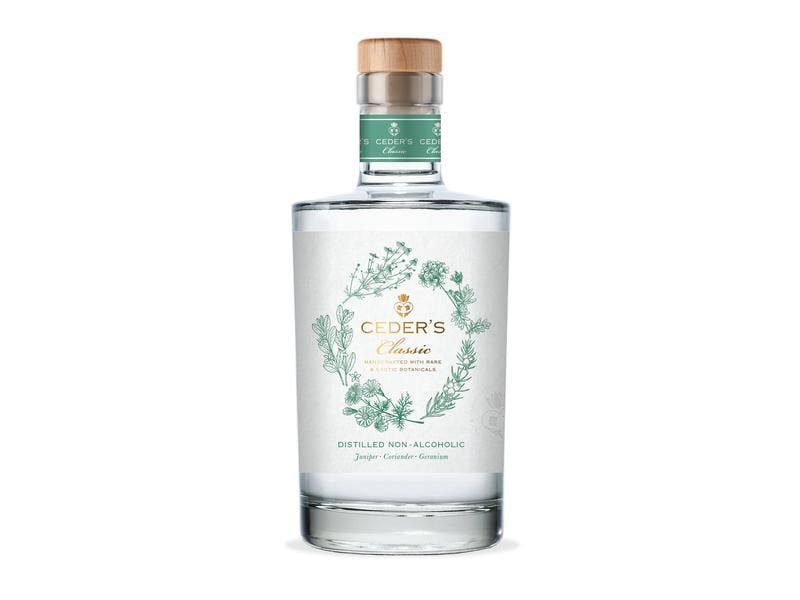 Ceder's Gin-Alternative «Classic» 0.5 l Alkoholfreies Wacholder-Destillat aus Wacholder, Koriander und Geranie