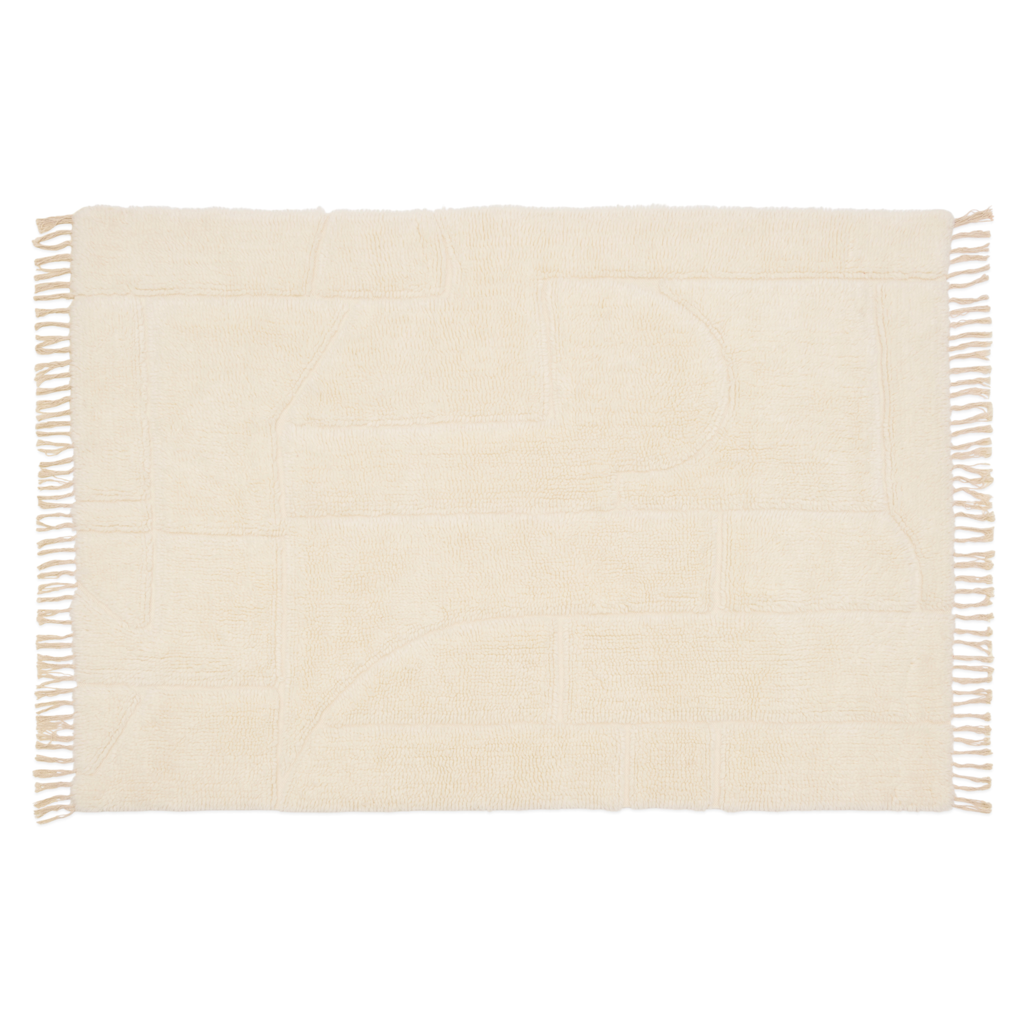 Vloerkleed Parker off-white 200x300 cm
