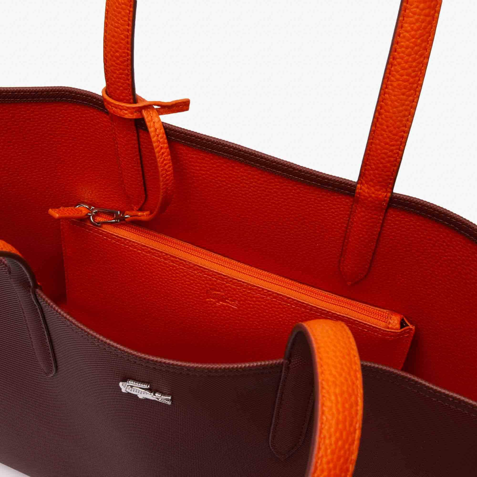 Sac cabas Anna réversible bicolore Sacs à main & Cabas - Rouge - Lacoste - Femme